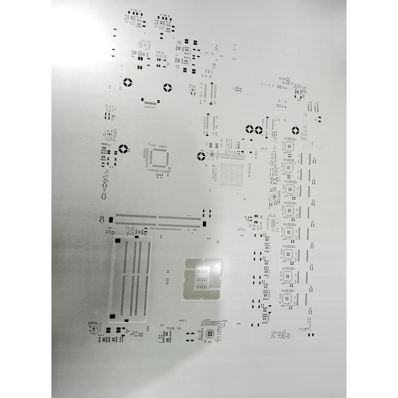 SMT Laser Steel Mesh Custom Made Silicon Steel Sheet Cutting Solder Paste Double Process Ladder PCB Patch Stainless Steel Mesh