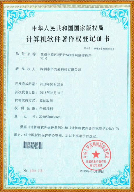 Certificate Of Honor