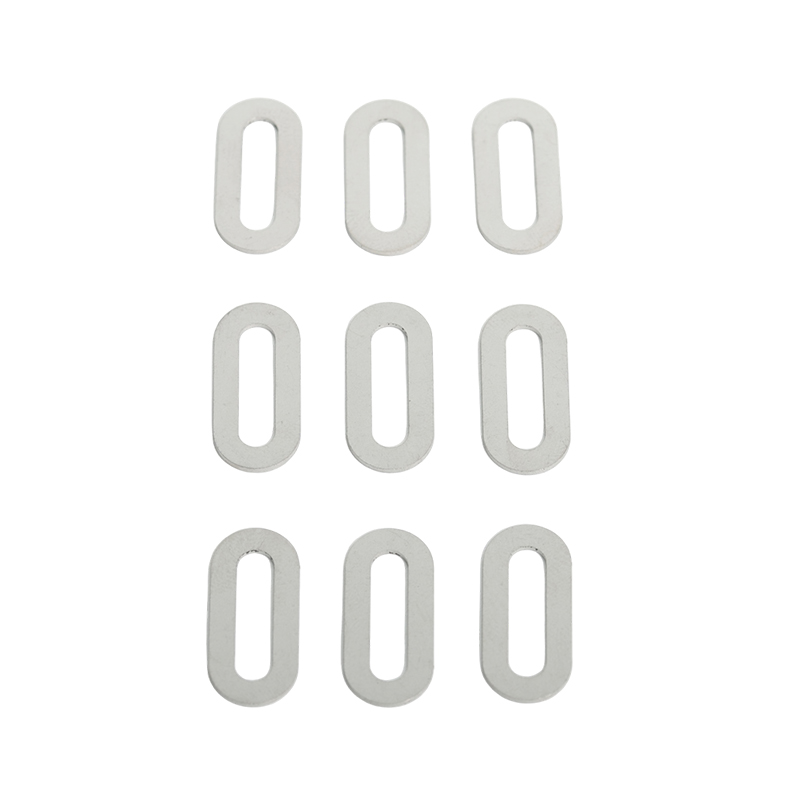 How do 304 stainless steel small gaskets maintain their sealing and anti-loosening performance under high pressure and vibration?